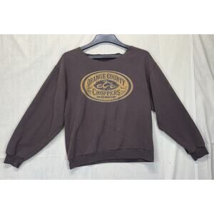 Orange County Choppers Brown Crewneck Sweatshirt Women’s M Vintage Moto